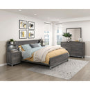  Mazin Furniture Zephyr 1577DGK-1EK* Eastern King Bed IMAGE 6