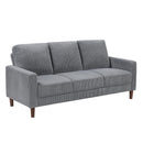  Mazin Furniture 9520GRY-3 Sofa IMAGE 2