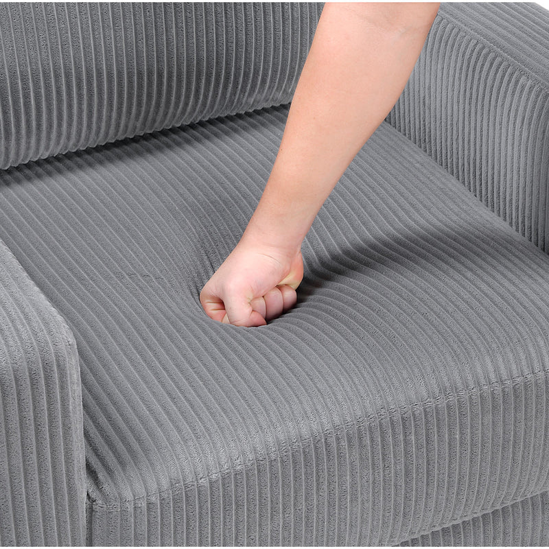 Mazin Furniture 9520GRY-3 Sofa IMAGE 4