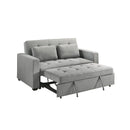 Mazin Furniture Wodehouse 99025LGY-3CL Sofa Bed with 2 Pillows IMAGE 4