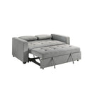 Mazin Furniture Wodehouse 99025LGY-3CL Sofa Bed with 2 Pillows IMAGE 5