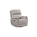  Mazin Furniture Oliphant 99029TP-1G Glider Recliner, Taupe IMAGE 2