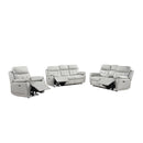  Mazin Furniture Oliver 99032PSVE-1 Power Reclining Chair, Silver IMAGE 5