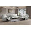  Mazin Furniture Oliver 99032PSVE-1 Power Reclining Chair, Silver IMAGE 7