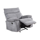  Mazin Furniture Casper 99077GRY-1G Glider Recliner IMAGE 2