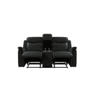  Mazin Furniture Cyrus 99840PN-BK-2C Power Reclining Loveseat with Console IMAGE 3