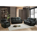  Mazin Furniture Cyrus 99840PN-BK-2C Power Reclining Loveseat with Console IMAGE 6