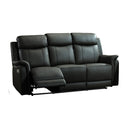  Mazin Furniture Cyrus 99840PN-BK-3 Power Reclining Sofa IMAGE 2