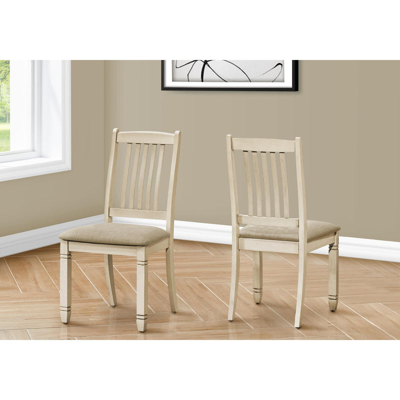 Monarch I 1265 Set of 2 Dining Chairs - Beige IMAGE 2