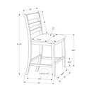 Monarch Counter Height Dining Chair I 1382 IMAGE 4