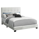  Monarch I 5801F Full Bed - Light Grey Boucle Fabric IMAGE 2