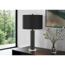 Monarch I 9658 28"H Table Lamp - Black Metal/Black Shade IMAGE 1