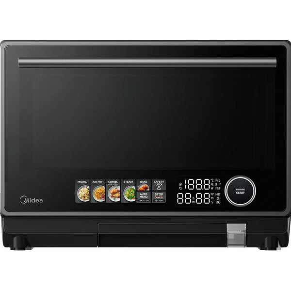  Midea 0.9 Cu. Ft. 4-in-1 Multi-Functional Microwave Oven MMC09S15ABB IMAGE 1