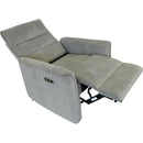  Primo International Liam Power Fabric Recliner Liam Power Recliner - Cope Stone IMAGE 3