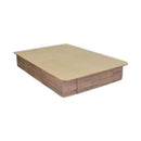  Meubles Nouveau Concept Full Platform Bed with Storage 843-54-RUSTIK IMAGE 1