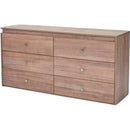  Meubles Nouveau Concept 6-Drawer Dresser 45BU-RUSTIK IMAGE 1