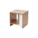 Meubles Nouveau Concept End Table T310-MYSTRAL/WHITE IMAGE 1