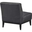  Mazin Furniture Houghton 1129BLK-1 Accent Chair - Black IMAGE 4