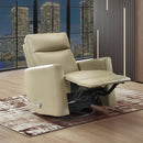  Mazin Furniture Figaro 9658LTE-1G Swivel Glider Recliner - Latte IMAGE 3
