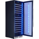  AVIVA 162-Bottle Wine Cellar with Two Zones ABWC1622SS IMAGE 4