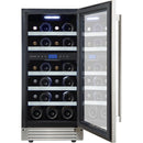  AVIVA 23-Bottle Wine Cellar with Two Zones ABWC232SS IMAGE 5