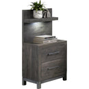  Mazin Furniture Zephyr 1577DG-4P* Night Stand with Wall Panel IMAGE 1