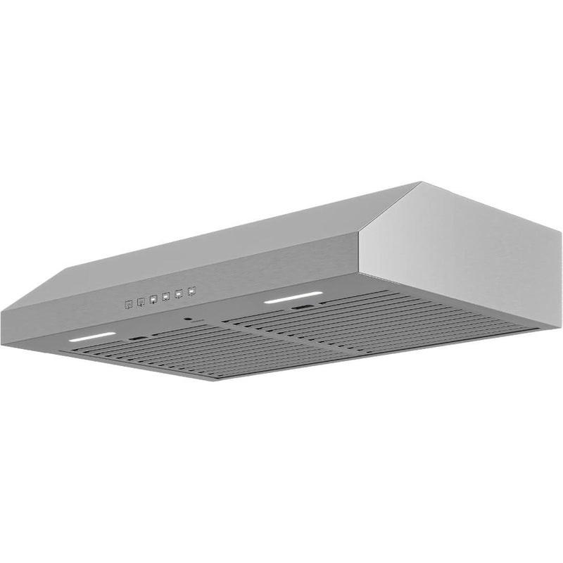 Broan 36-inch Glacier Series GLA3 Under-Cabinet Range Hood GLA3364SS IMAGE 3