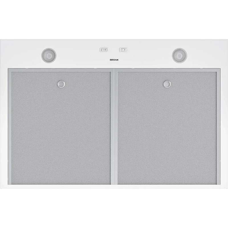 Broan 42-inch Glacier GLA1 Series Under-Cabinet Range Hood GLA1423WW IMAGE 2