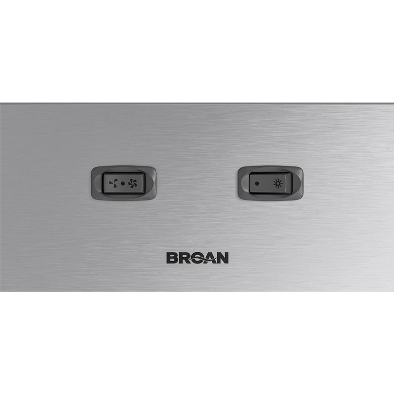 Broan 42-inch Glacier GLA1 Series Under-Cabinet Range Hood GLA1423SS IMAGE 5