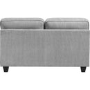 Mazin Furniture 8416GY-2 Love Seat - Grey IMAGE 4