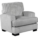  Mazin Furniture Imogen 99083GY-1 Chair - Grey IMAGE 1