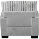  Mazin Furniture Imogen 99083GY-1 Chair - Grey IMAGE 5