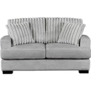  Mazin Furniture Imogen 99083GY-2 Loveseat - Grey IMAGE 3