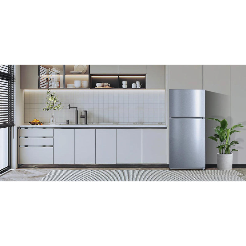  Midea 20.5 cu. ft. Freestanding Top Freezer Refrigerator MRT21D2BST IMAGE 11