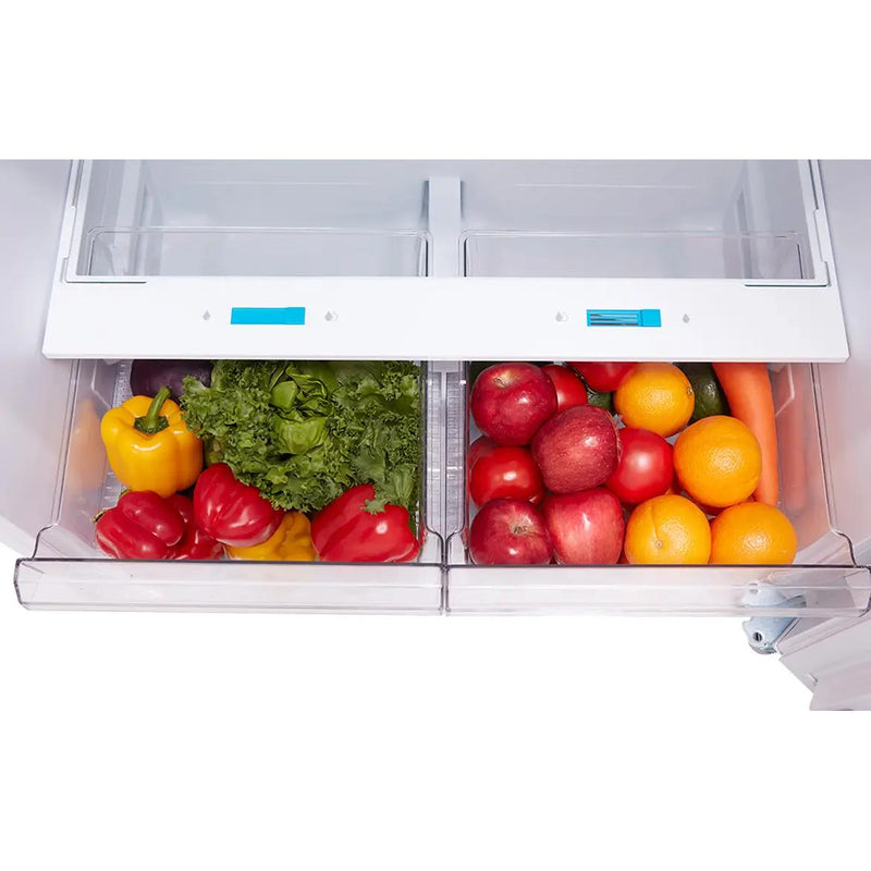  Midea 20.5 cu. ft. Freestanding Top Freezer Refrigerator MRT21D2BWW IMAGE 5