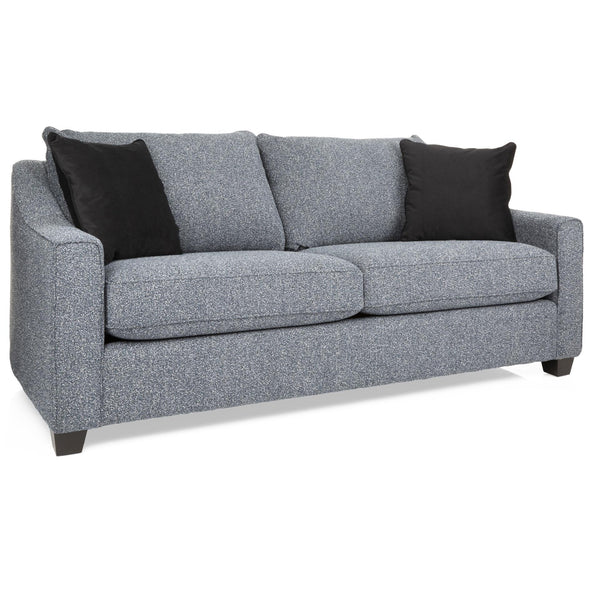 Decor-Rest Furniture Stationary Fabric Sofa 2981 Sofa - Spritz Blue IMAGE 1