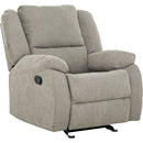 Primo International Amos Rocker Fabric Recliner UD51130733MORR IMAGE 1
