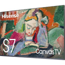 Hisense 75-inch Class S7 CanvasTV 4K QLED Smart TV - Google TV 75S7N IMAGE 2