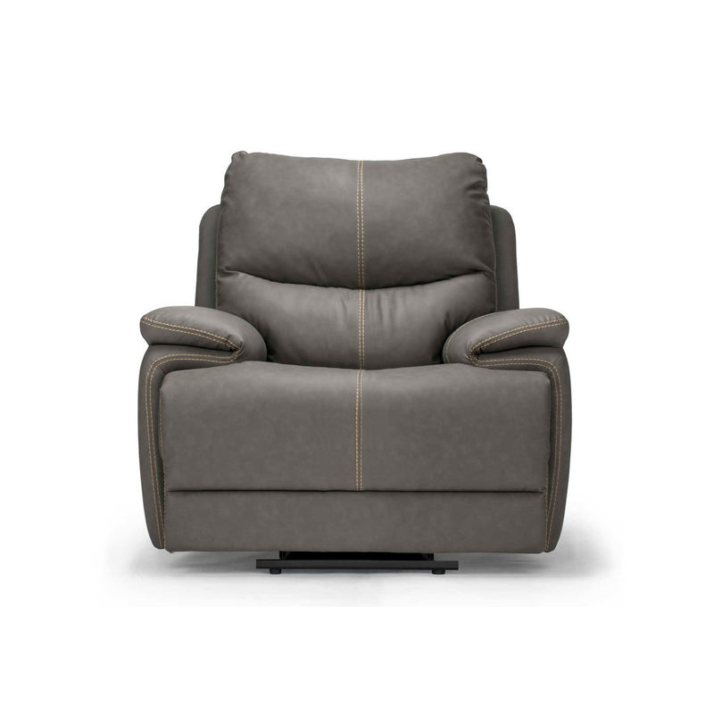Monarch Dave 8991EX8 Reclining Glider - Grey IMAGE 2