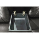 Primo International Reclining 3 pc Sectional UM1954 3 pc Sectional - Black IMAGE 12