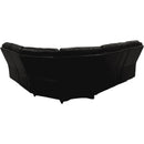 Primo International Reclining 3 pc Sectional UM1954 3 pc Sectional - Black IMAGE 3