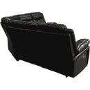 Primo International Reclining 3 pc Sectional UM1954 3 pc Sectional - Black IMAGE 4