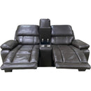 Primo International Power Reclining Loveseat with Console UM5002A Power Reclining Console Loveseat - GL3027 IMAGE 3