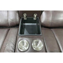 Primo International Power Reclining Loveseat with Console UM5002A Power Reclining Console Loveseat - GL3027 IMAGE 7