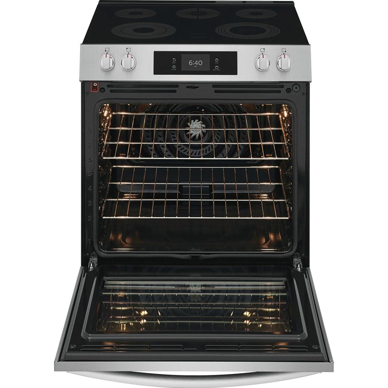 Frigidaire Gallery 30-inch Electric Range with Stone-Baked Pizza GCFE307CBF IMAGE 3