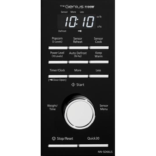 Panasonic 1.3 cu. ft. Countertop Microwave Oven with Convection NN-SD66LSC IMAGE 2