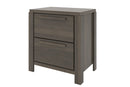 Villageois Table de nuit 2 tiroirs