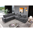 Primo International Momento Fabric Sectional Momento Sectional - Mina Slate IMAGE 2