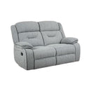  Minhas Furniture Loveseats Reclining Malden Reclining Loveseat - Storm IMAGE 1