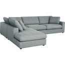  Primo International Joelle Fabric Sectional Joelle 69411 Left Facing Sectional - Allure Grey IMAGE 2